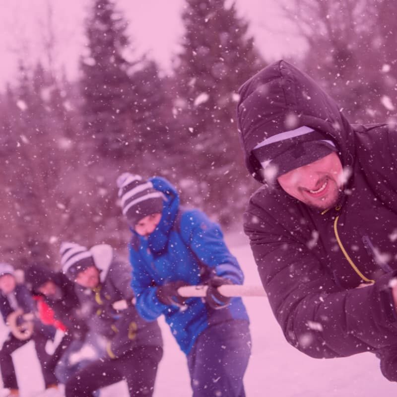 Team building d'hiver
